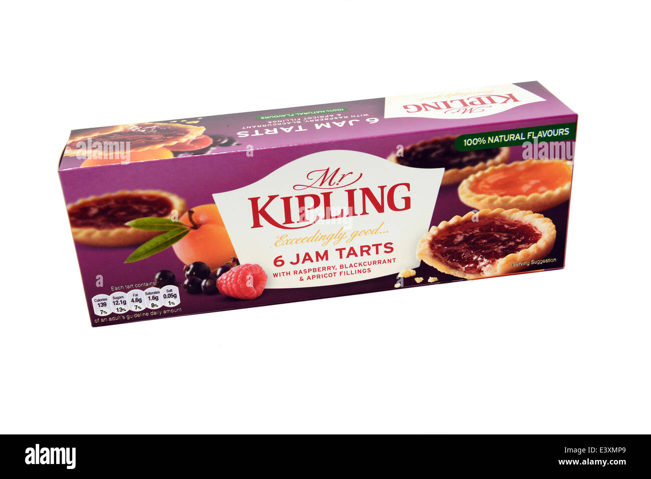 Mr Kipling Jam Tarts Stock Photo