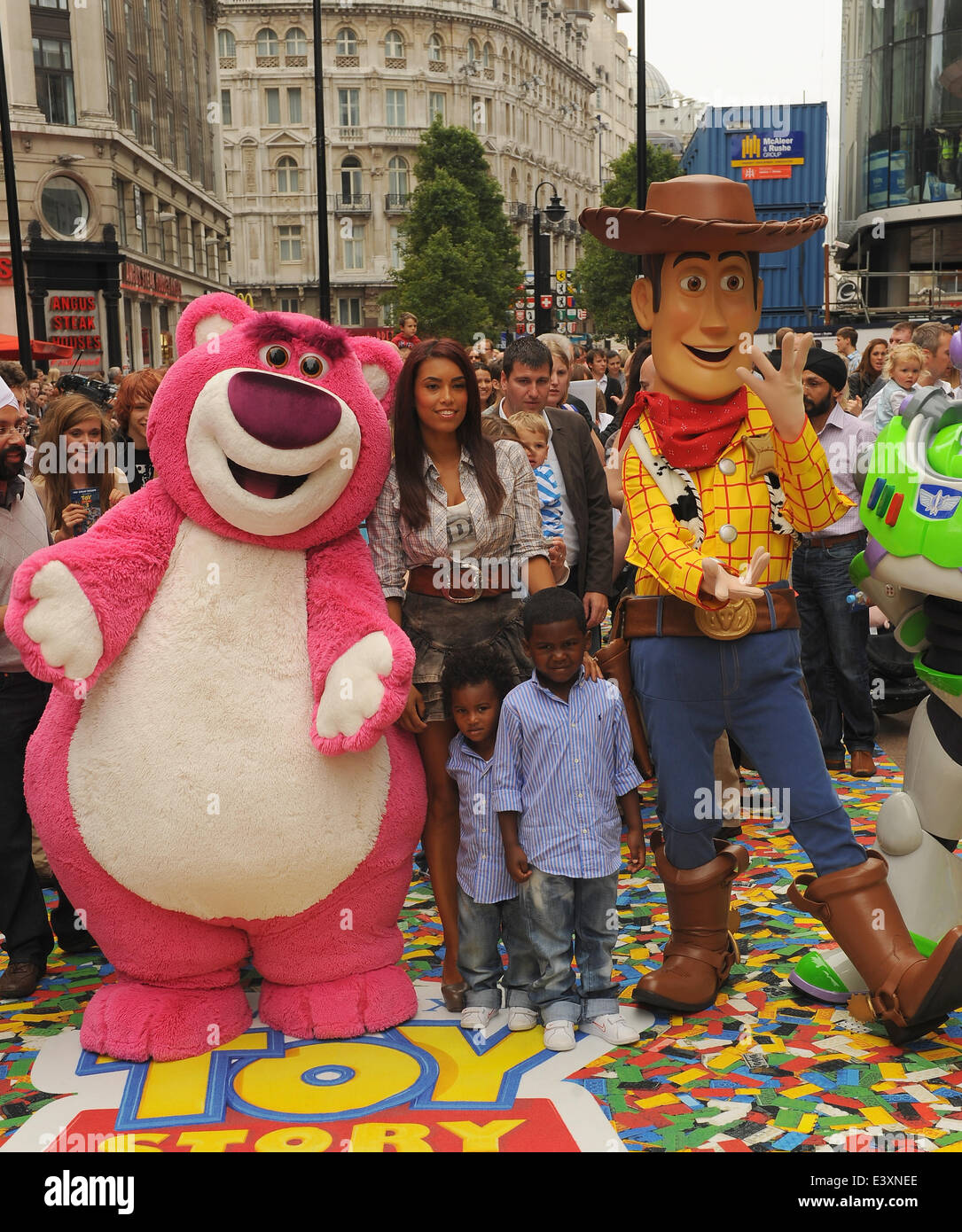 July 18, 2010 - London, England, United Kingdom - Chantelle Tagoe attends the UK premiere of 'Toy Story 3' at Empire Leicester Square. (Credit Image: © Ferdaus Shamim/ZUMA Wire/ZUMAPRESS.com) Stock Photo