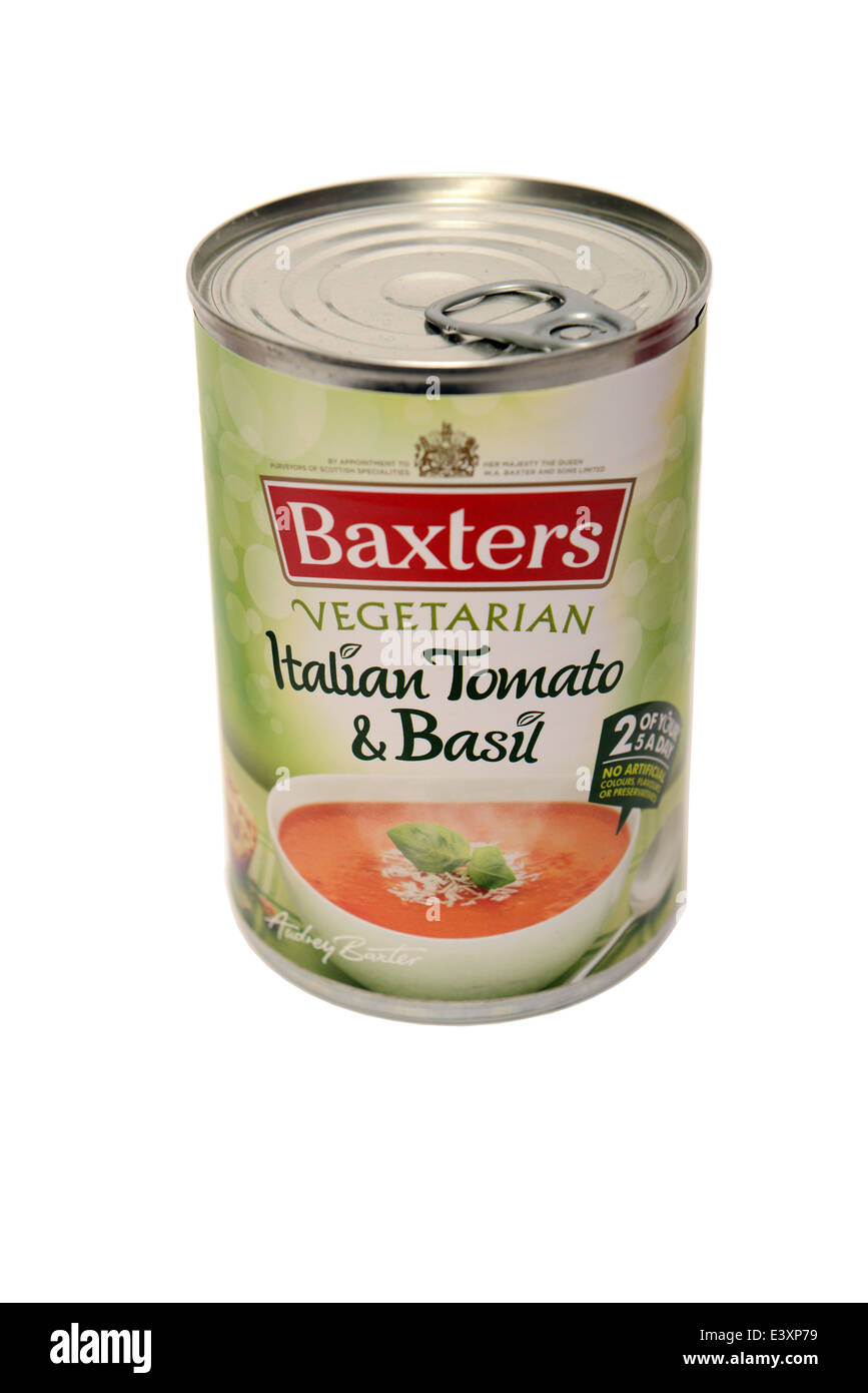 Baxters soup vegetarian italian tomato and basil hires stock photography and images Alamy