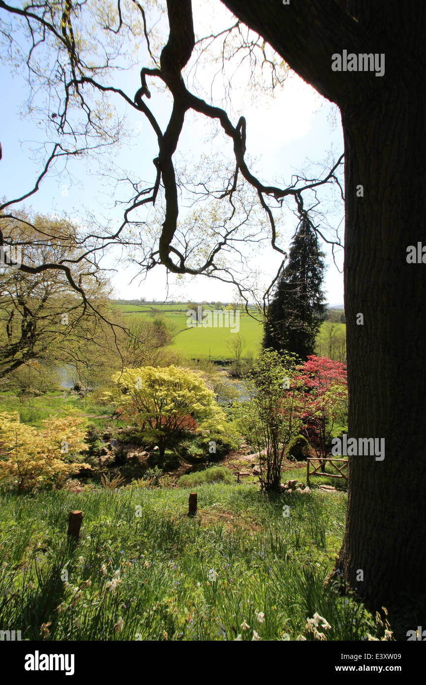 The Weir Garden Stock Photo