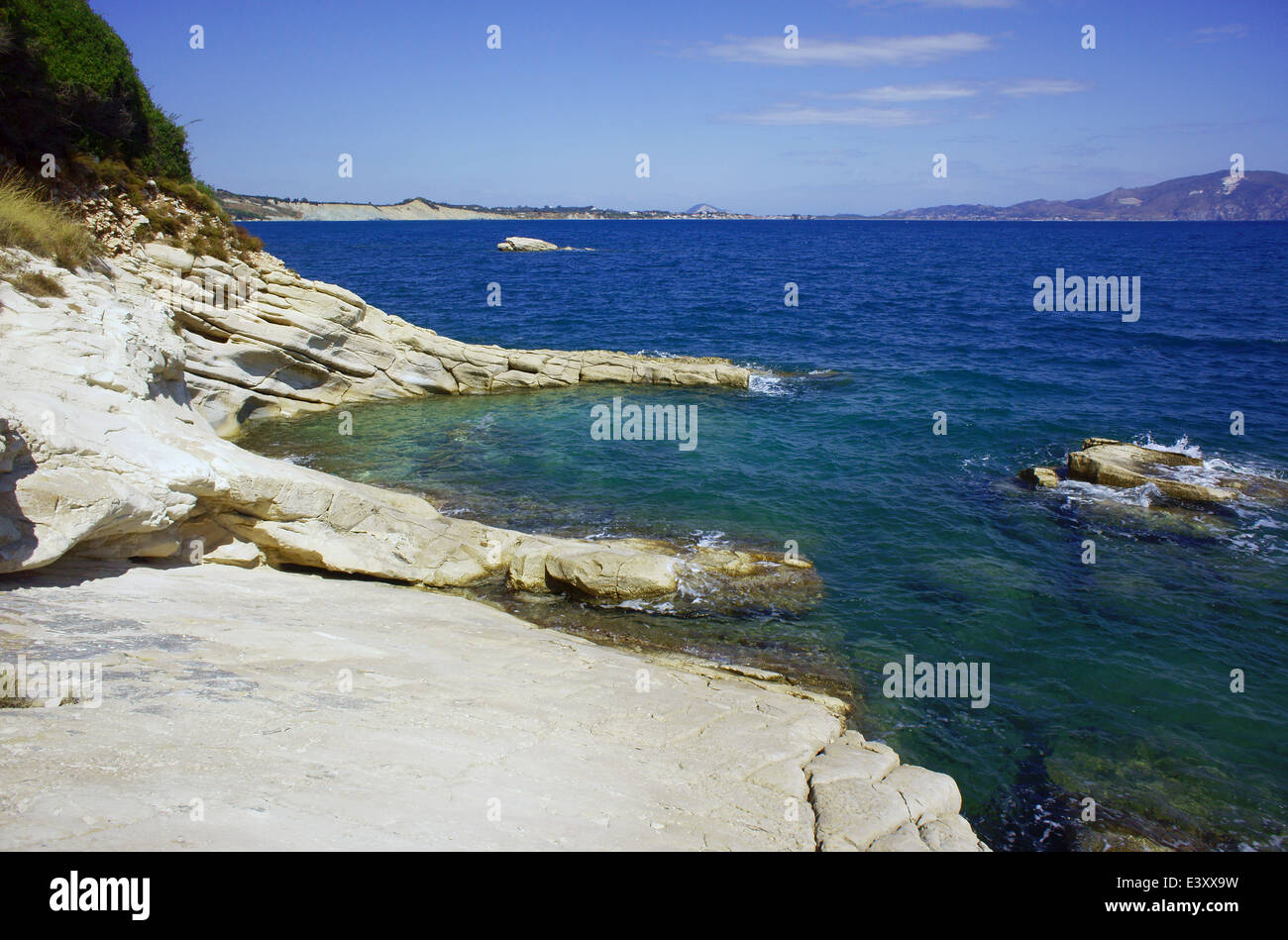 Rocks coast zakynthos island hi-res stock photography and images - Alamy