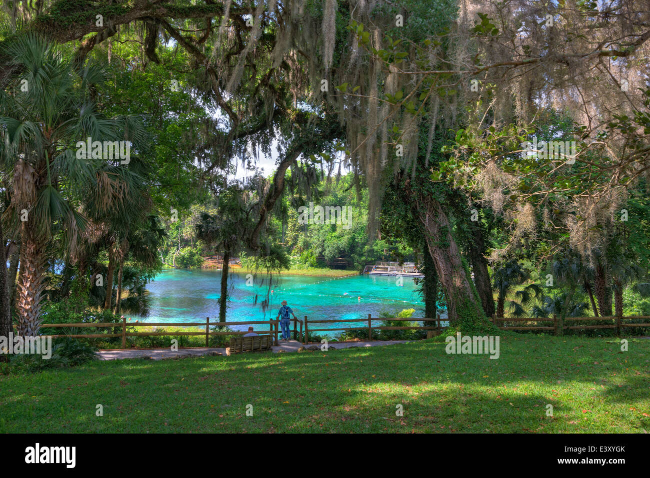 Rainbow Springs State Park, Dunnellon, Florida. Stock Photo