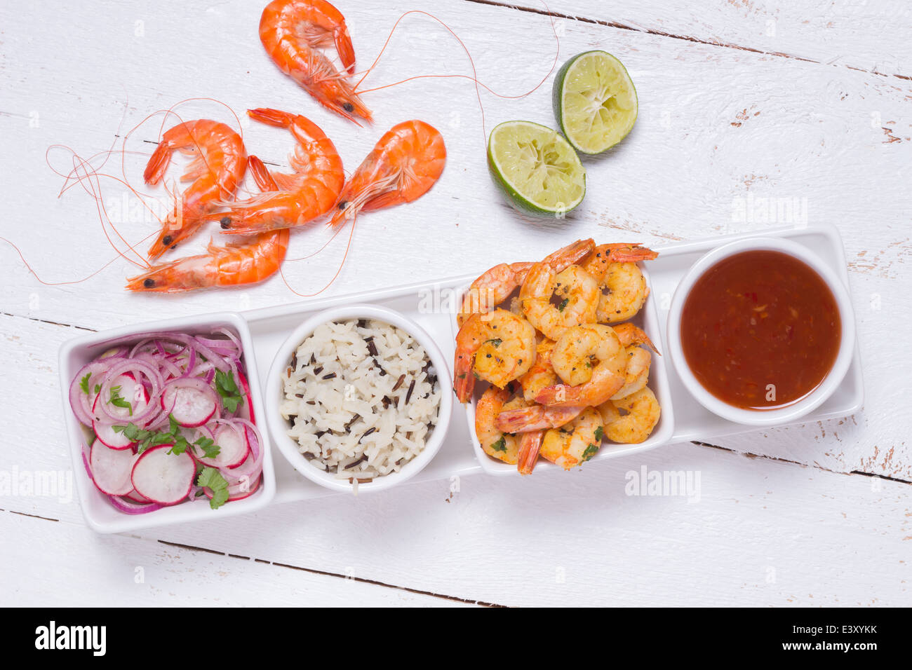 Rice vegetable salad hi-res stock photography and images - Alamy