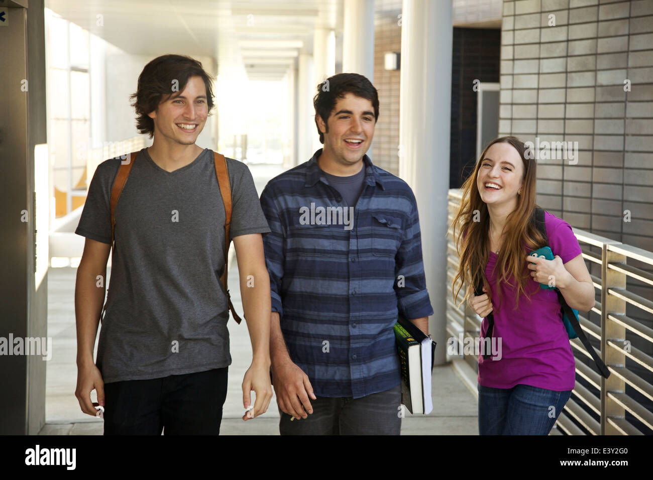 Student laughing hi-res stock photography and images - Alamy