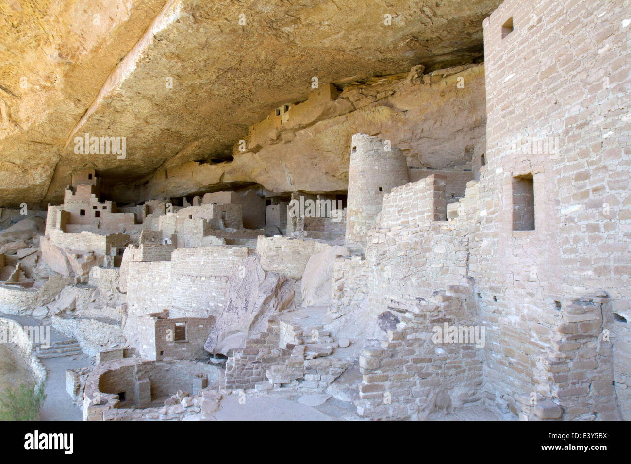 Cliff Palace dwelling at Mesa Verde National Park Stock Photo - Alamy