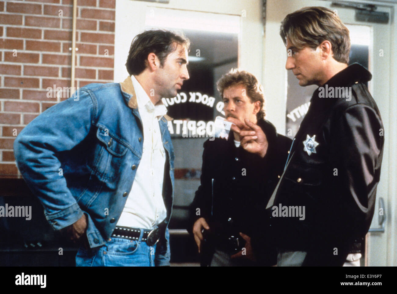 RED ROCK WEST 1993 PolyGram film with Nicholas Cage at left Stock Photo -  Alamy