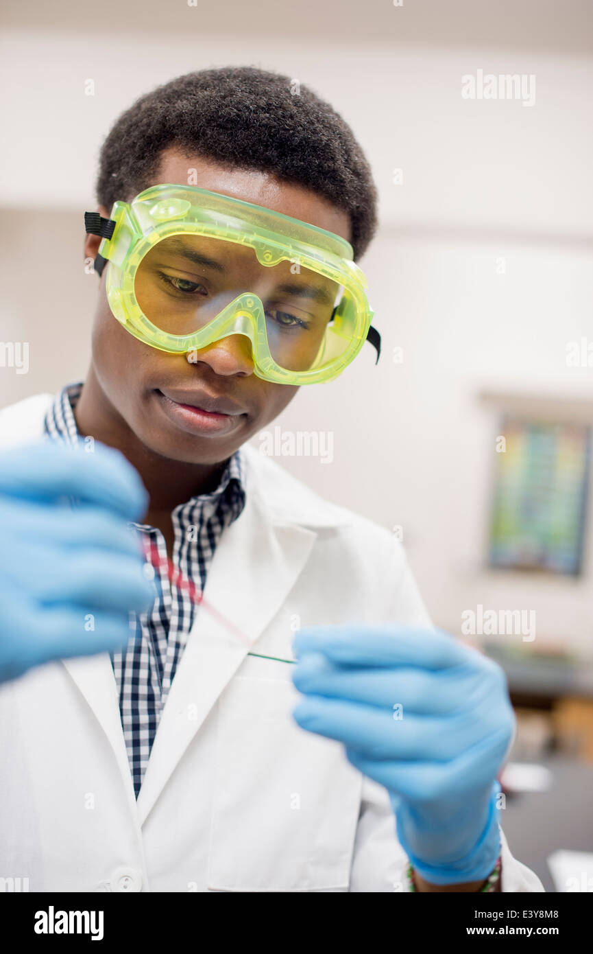 Science goggles hi-res stock photography and images - Alamy