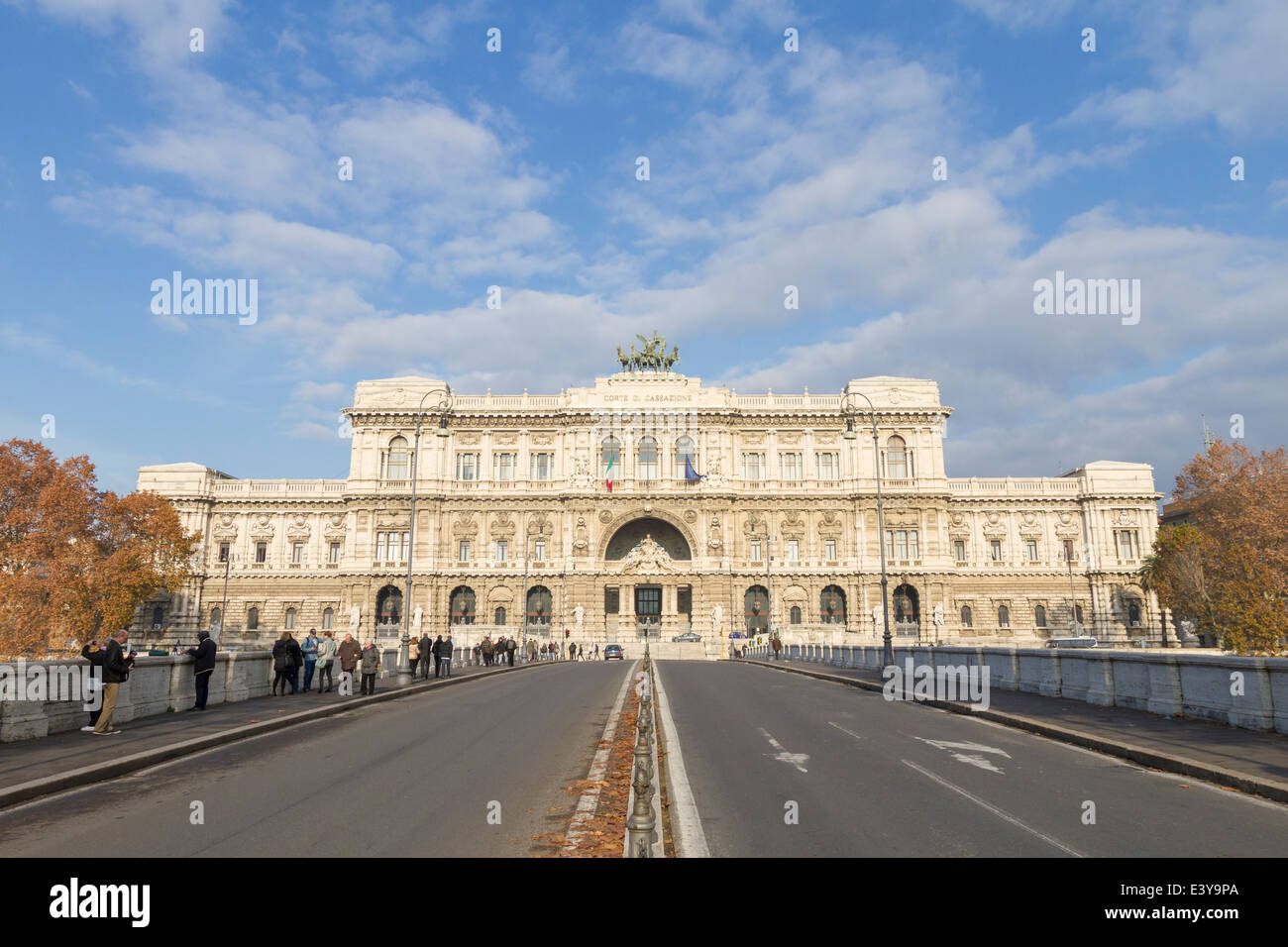 Supreme court of cassation, palace of justice, Rome, Italy Stock Photo