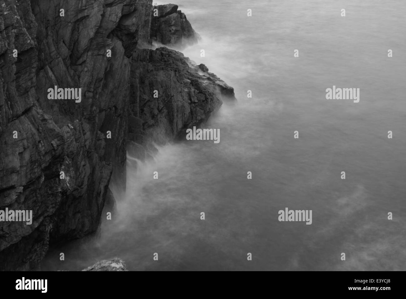 Cornwall polperro blue peter Black and White Stock Photos & Images - Alamy