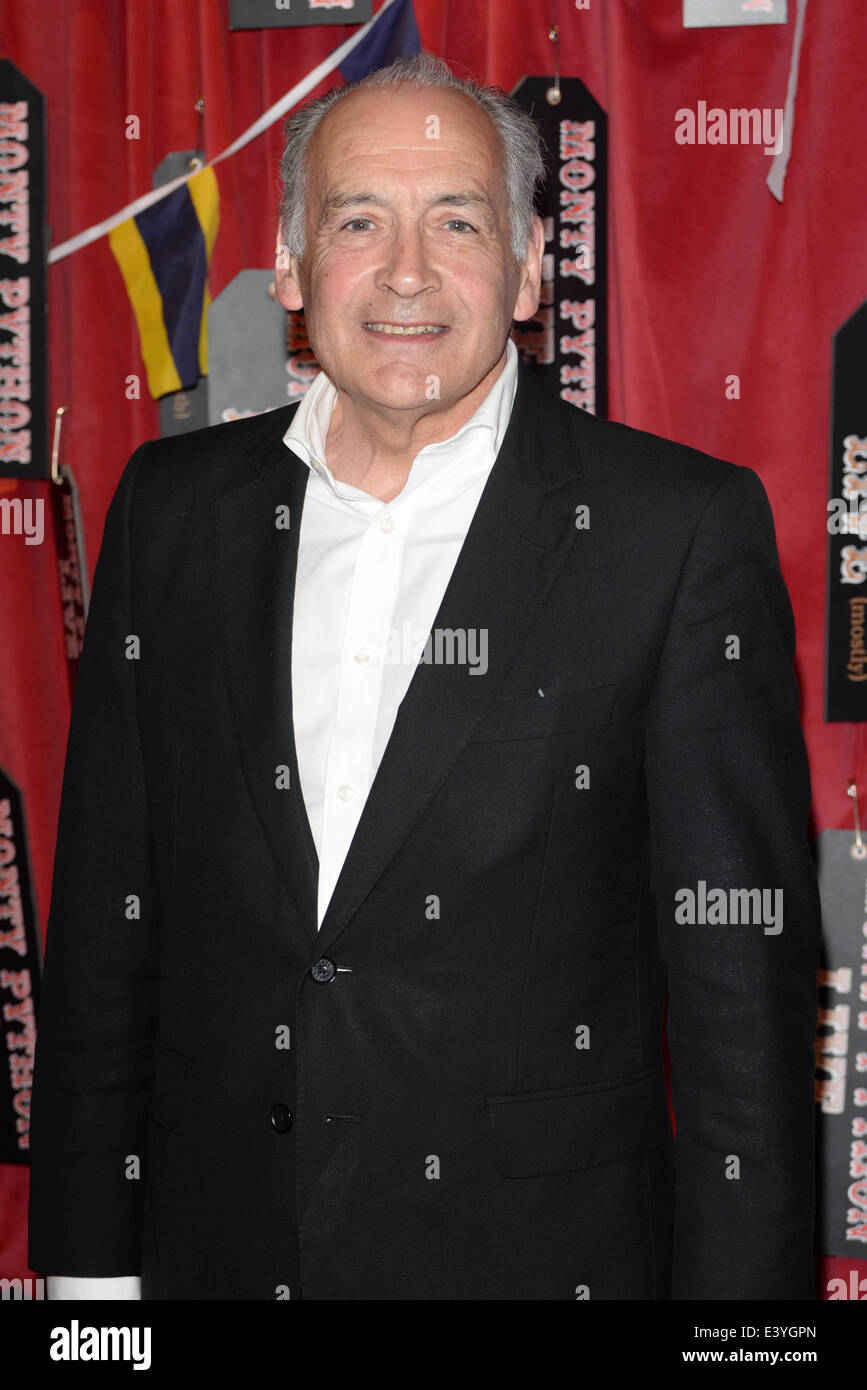 London, UK. 1st July 2014.  Alastair Stewart attends the opening night of 'Monty Python Live (Mostly)' at 02 Arena on July 1, 2014 in London, England. Credit:  See Li/Alamy Live News Stock Photo