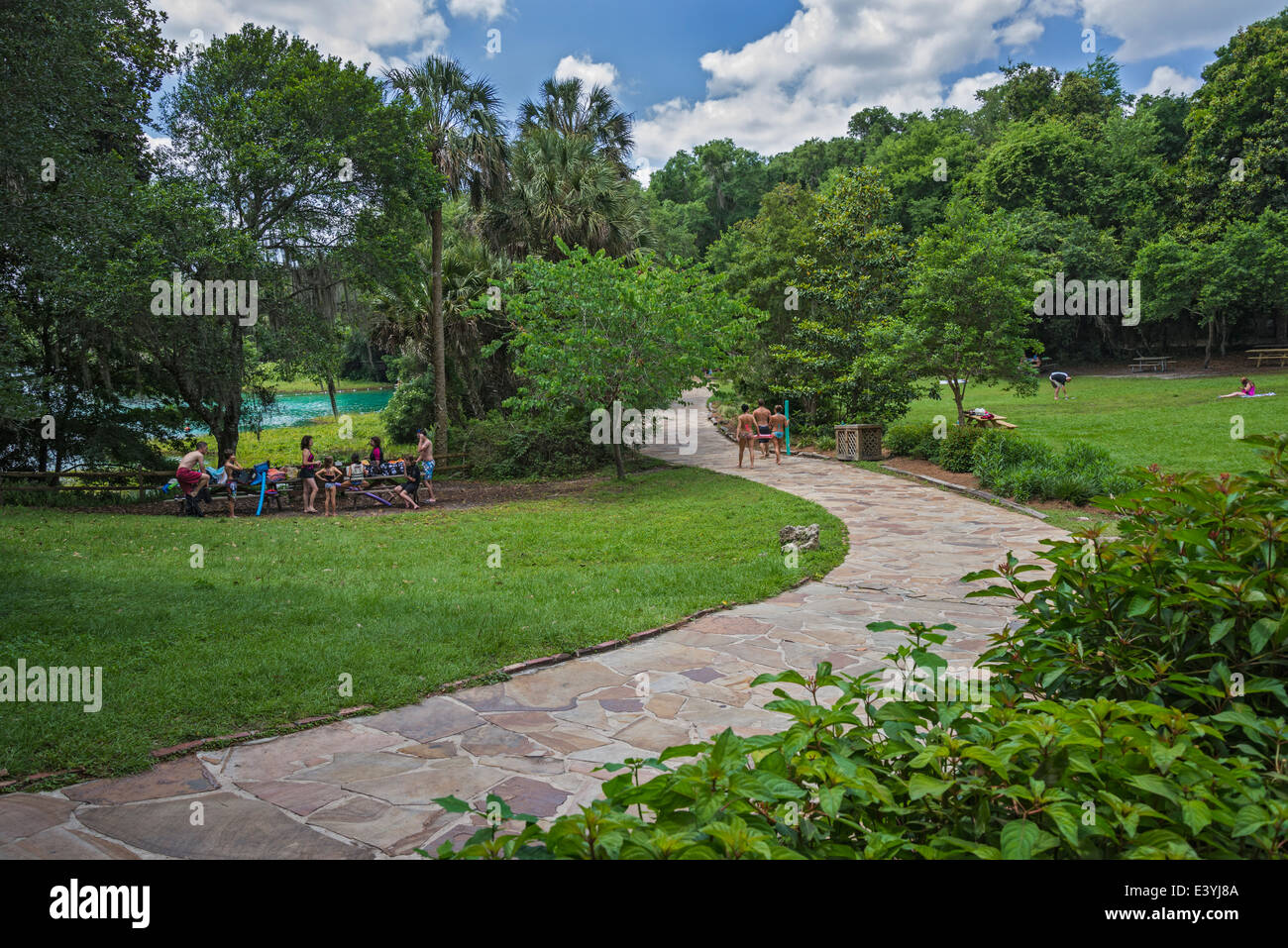 Rainbow Springs State Park is the source of the Rainbow River in North