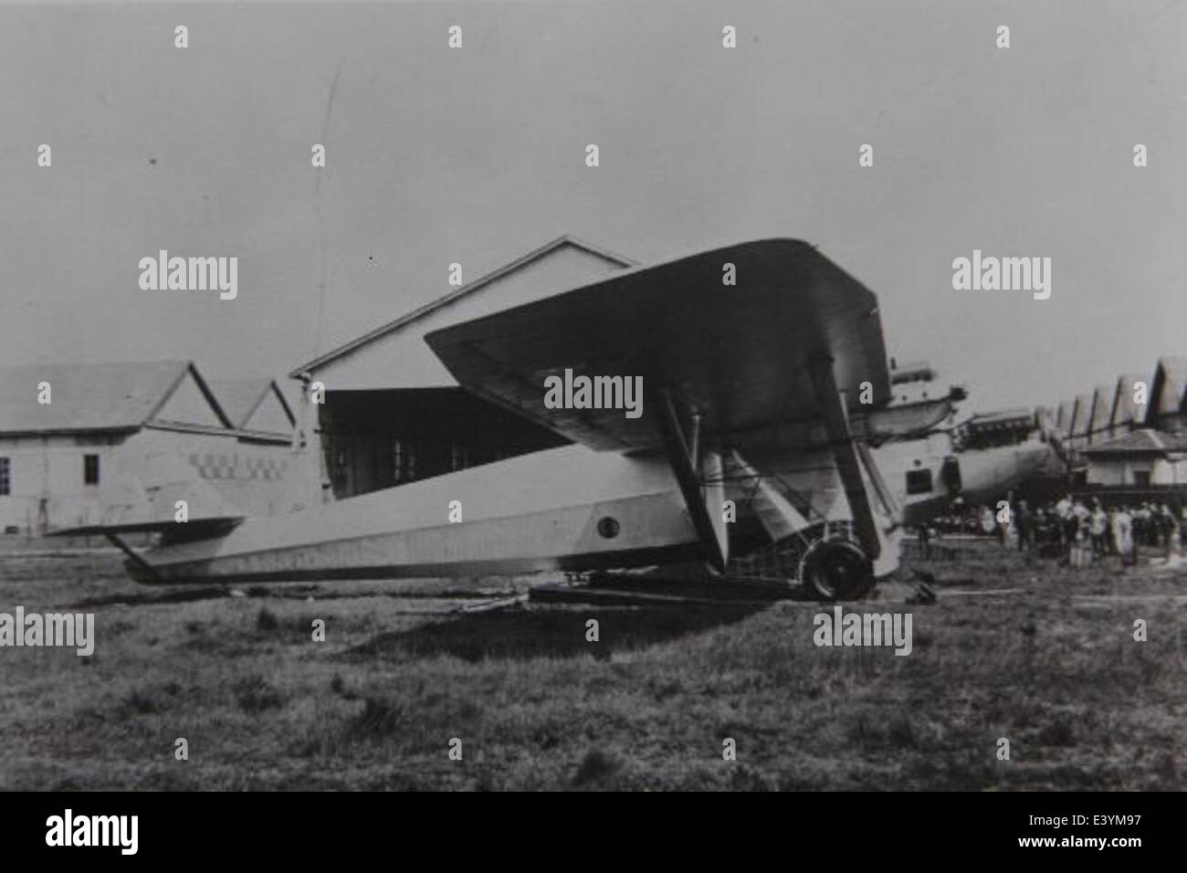 The Caproni Ca. 95, displayed at the San Diego Air and Space Museum ...