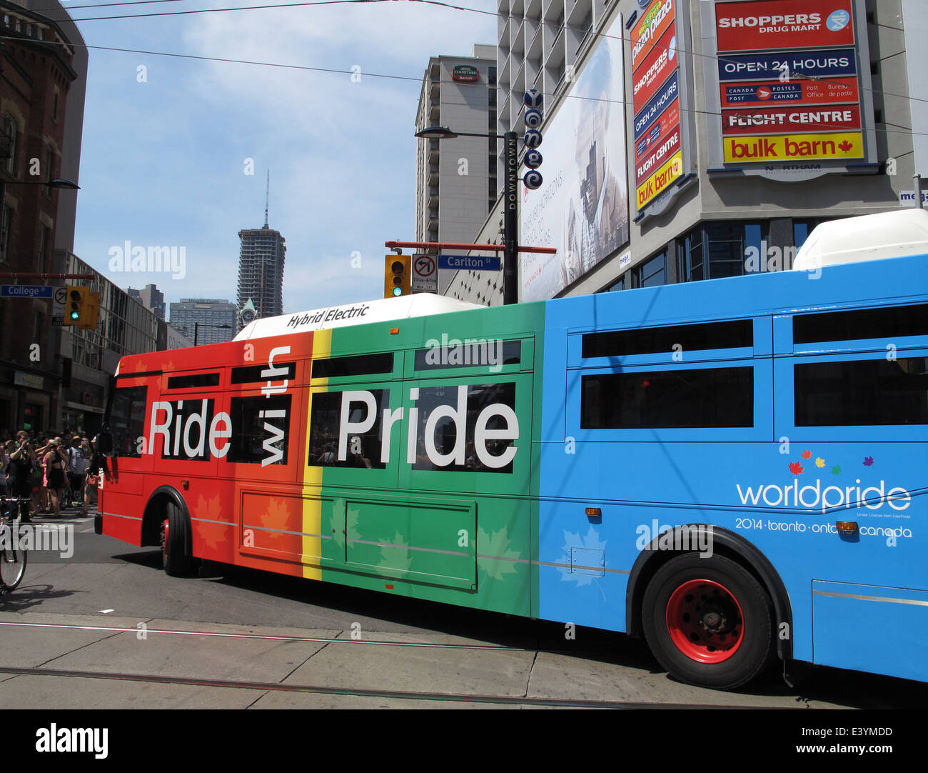 World Pride Week 2014 in Toronto, Ontario, Canada. Stock Photo