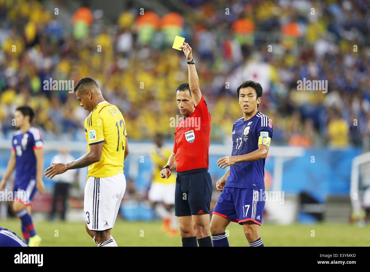 Cuiaba, Brazil. 24th June, 2014. Pedro Proenca (Referee) Football/Soccer :  FIFA World Cup Brazil 2014 Group