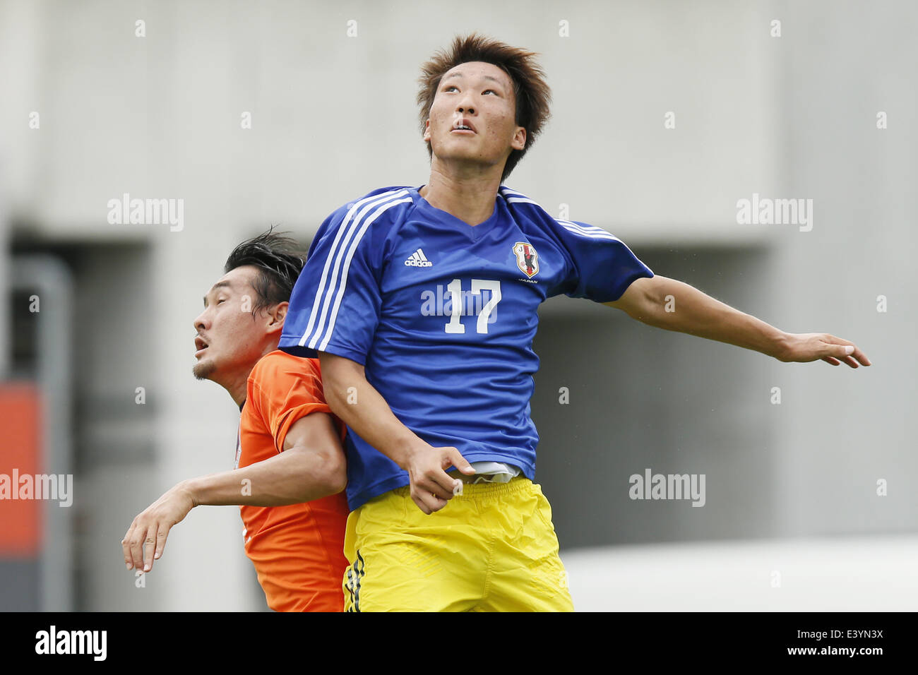 NACK5 Stadium Omiya, Saitama, Japan. 1st July, 2014. Shinnosuke