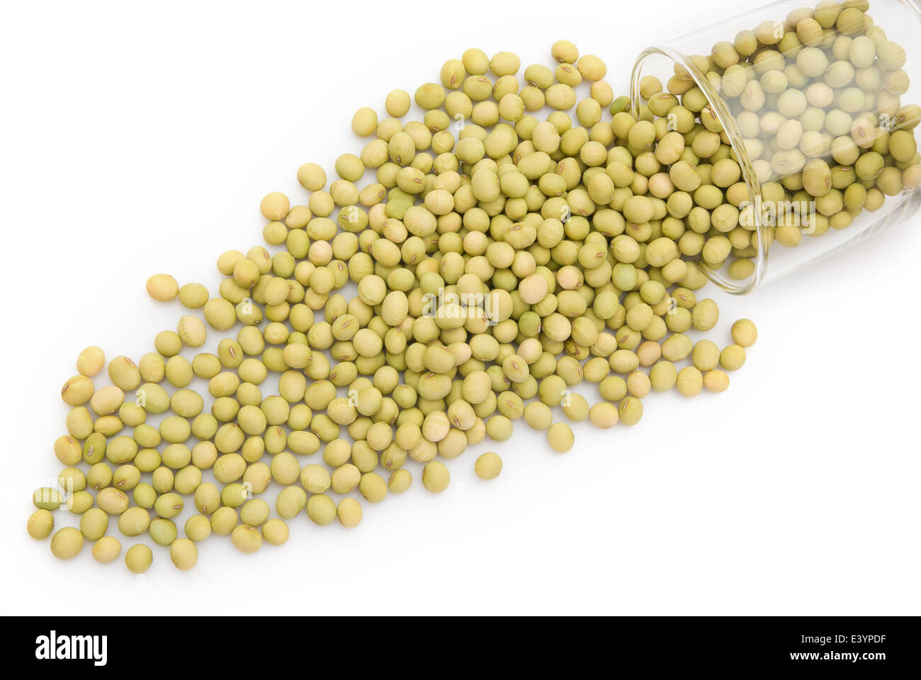 dry mung beans on white Stock Photo Alamy