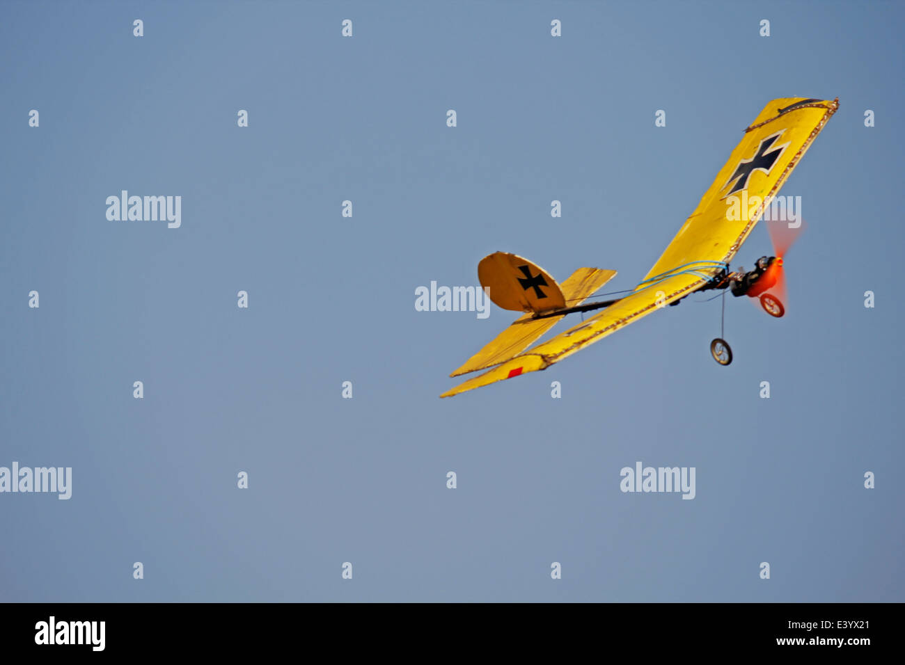 RC model airplane take off Stock Photo Alamy