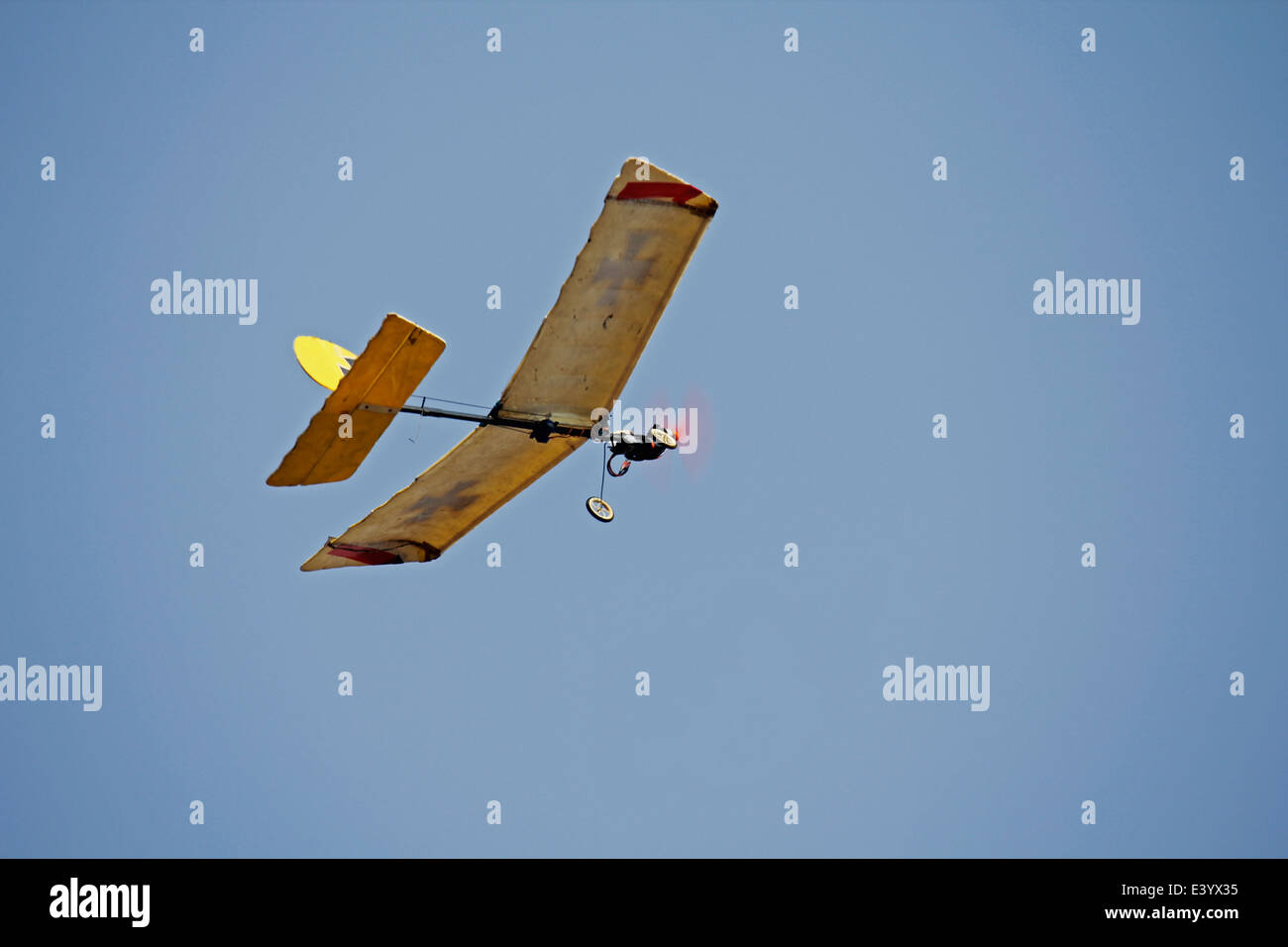 RC model airplane take off Stock Photo Alamy