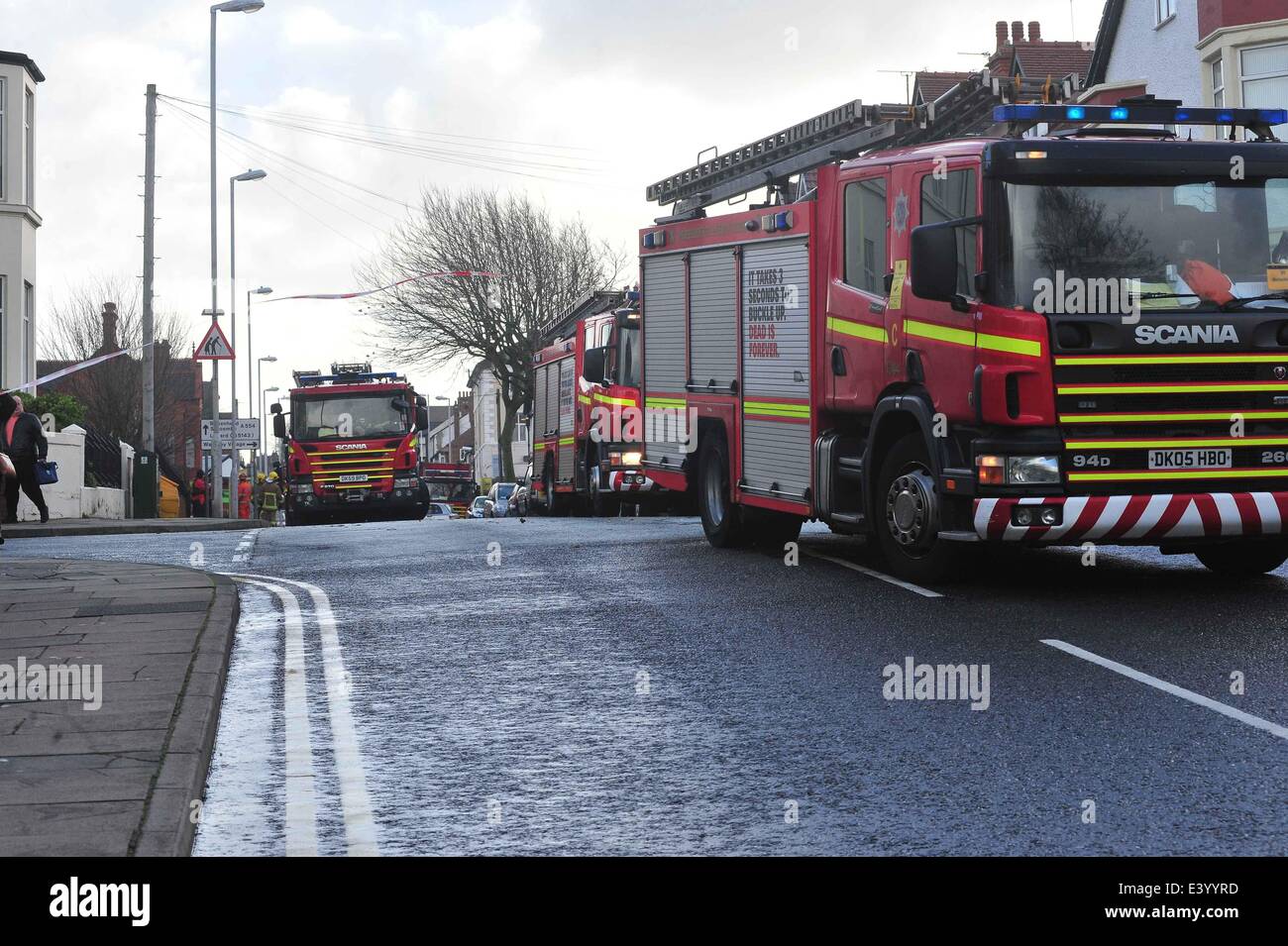 Severe storms and floods Battered New Brighton in Liverpool emergency ...