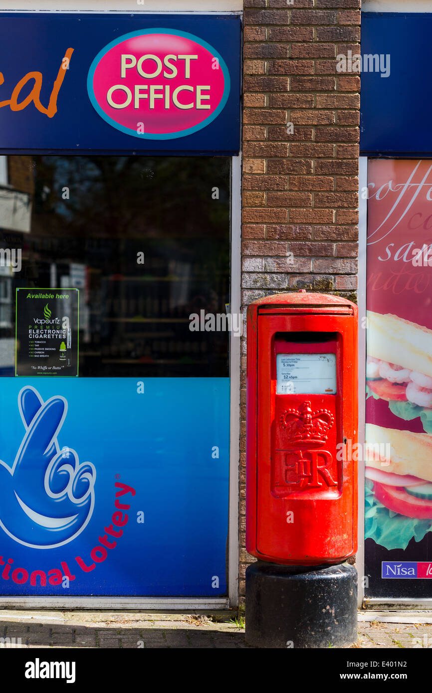Village post office Norfolk England UK Stock Photo Alamy