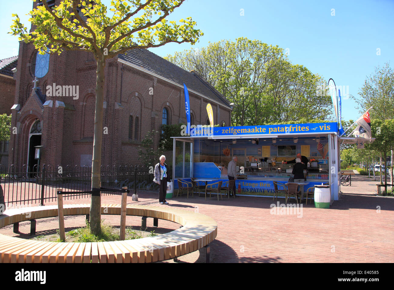 Snack bar, De Cocksdorp, Texel, Netherlands Imbissbude, De Cocksdorp