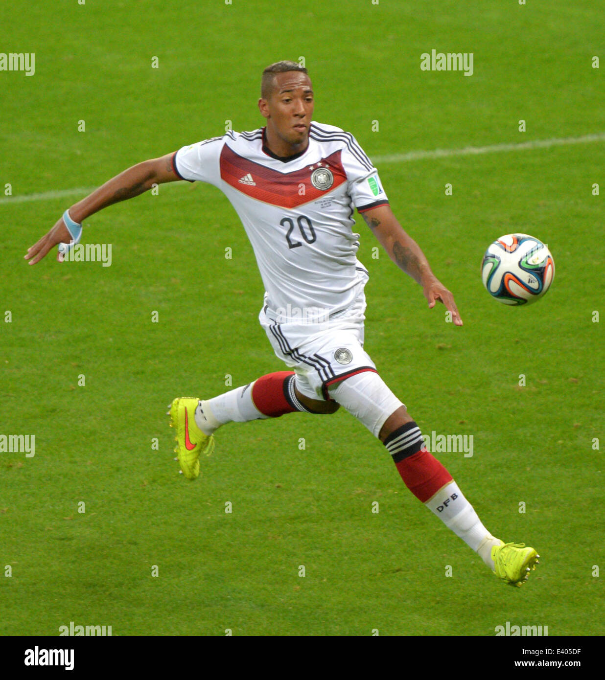 Porto Alegre, Brazil. 30th June, 2014. Germany's Jerome Boateng during the  FIFA World Cup 2014 round of sixteen match between Germany and Algeria at  the stadium Estadio Beira-Rio in Porto Alegre, Brazil,