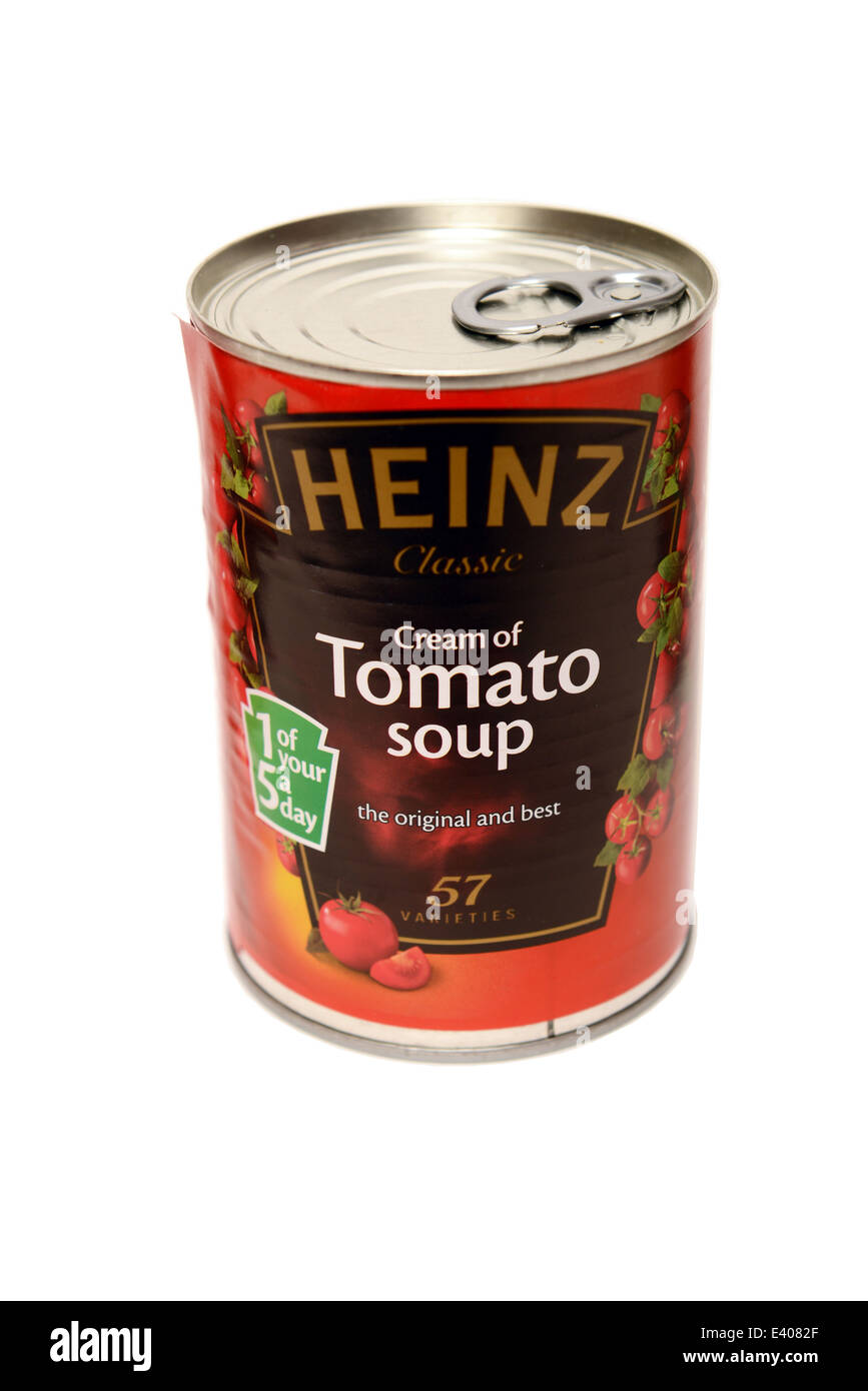 Heinz Tomato Soup Stock Photo