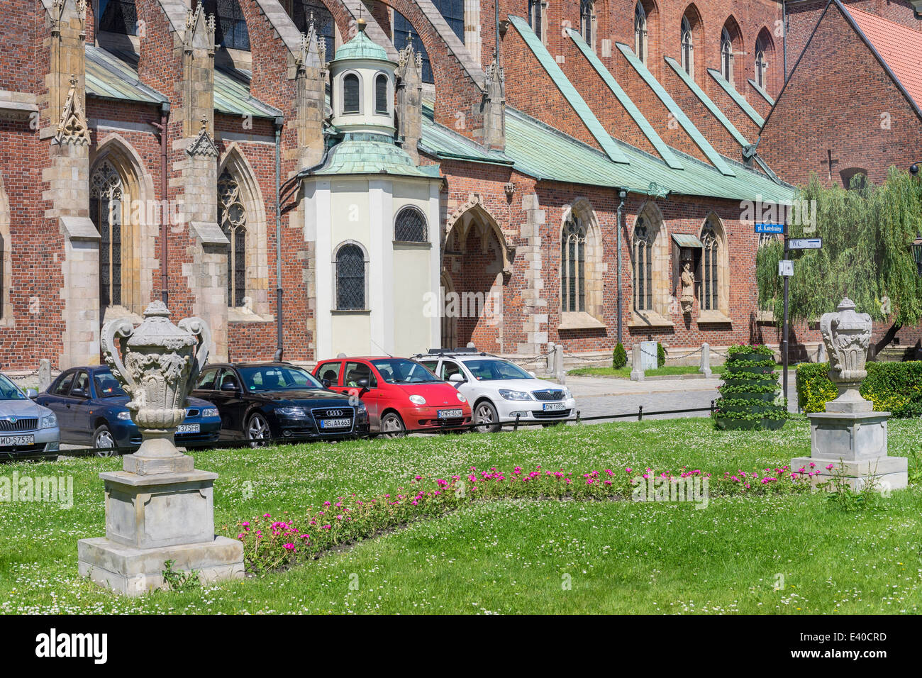 Gothic cathedral of saint johns wroclaw hi-res stock photography and ...