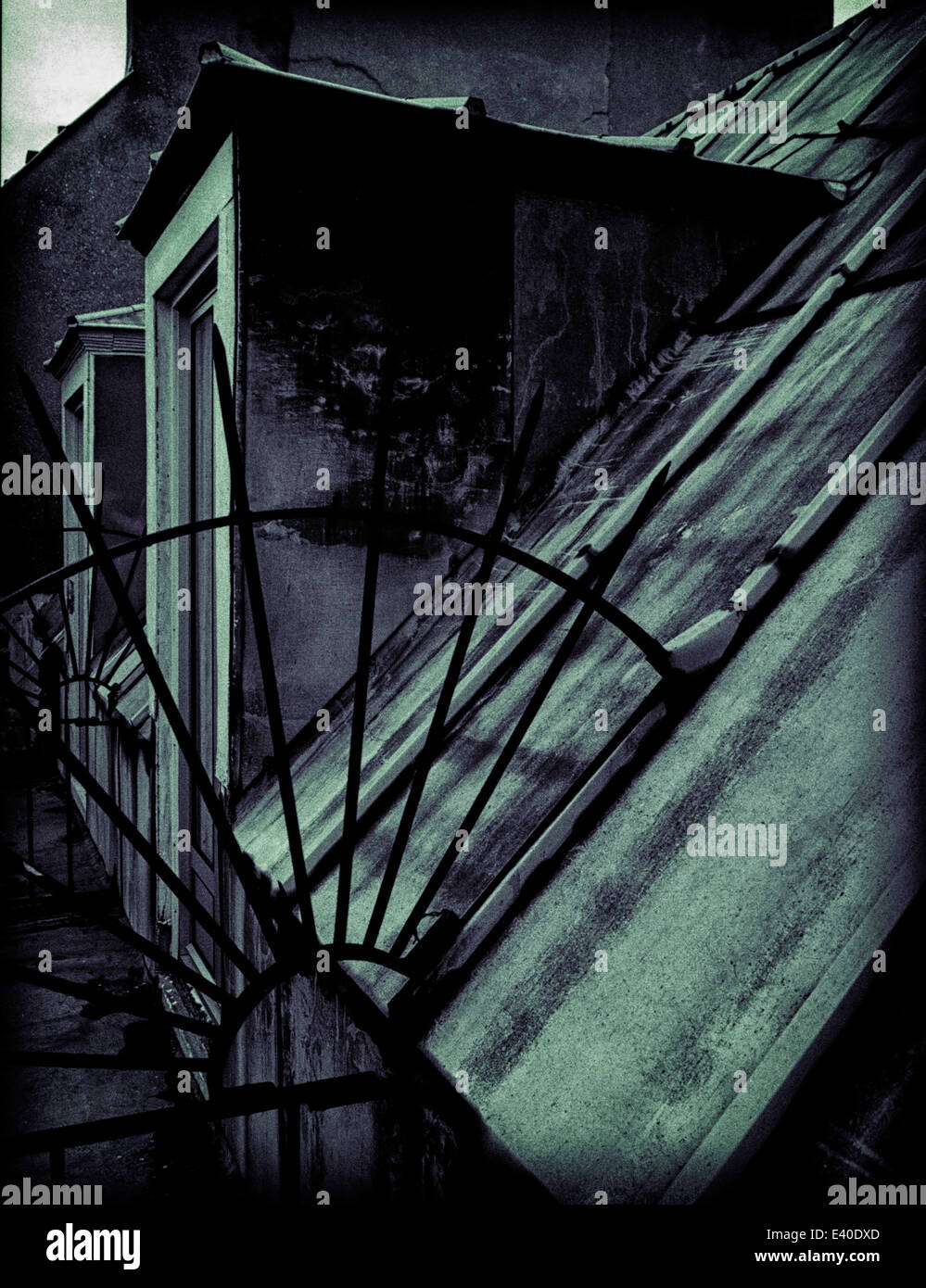 French Mansard Window Stock Photos & French Mansard Window Stock Images