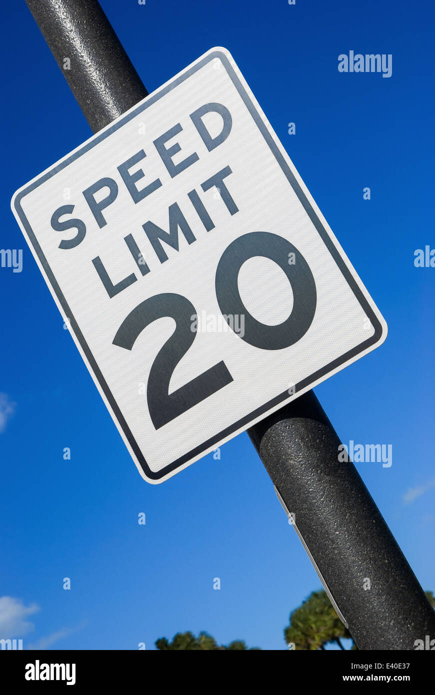 Speed limit signboard hires stock photography and images Alamy