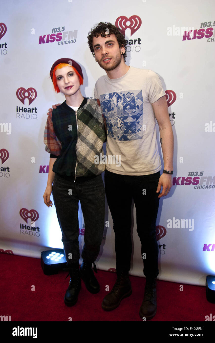 103.5 KISS FM Jingle Ball 2013 at the United Center Chicago Arrivals