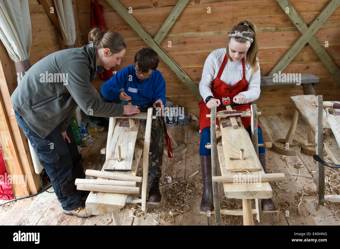 Rural skills hires stock photography and images Alamy
