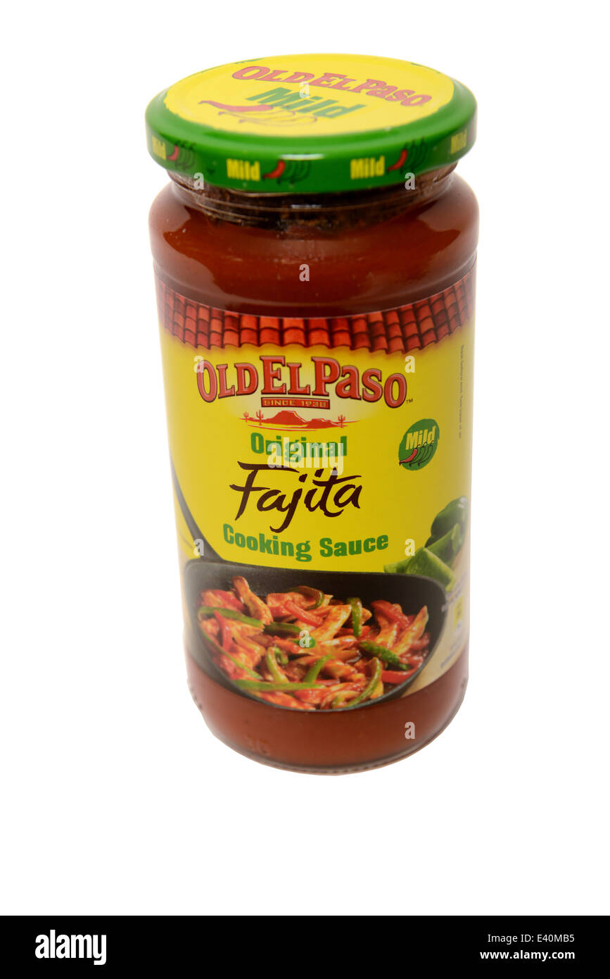 Old El Paso Fajita Cooking Sauce Stock Photo Alamy