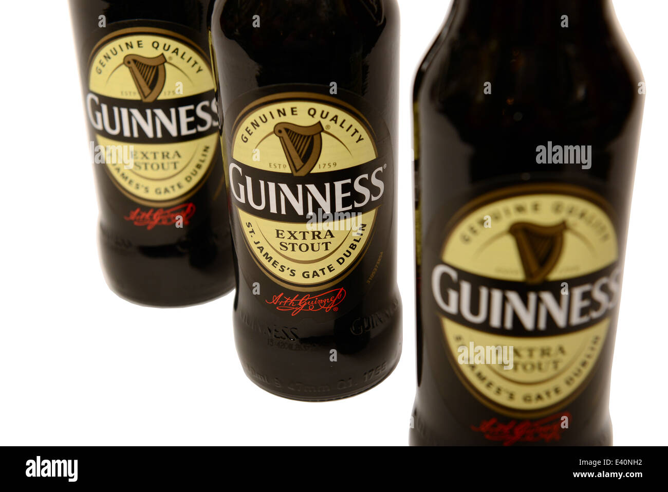 Guinness Extra Stout Stock Photo Alamy