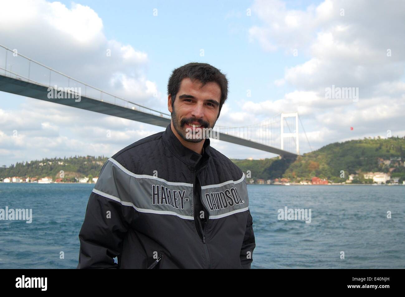 Turkish celebrities out and about  Featuring: Mehmet Akif Alakurt Where: Istanbul, Turkey When: 02 Sep 2008 Stock Photo