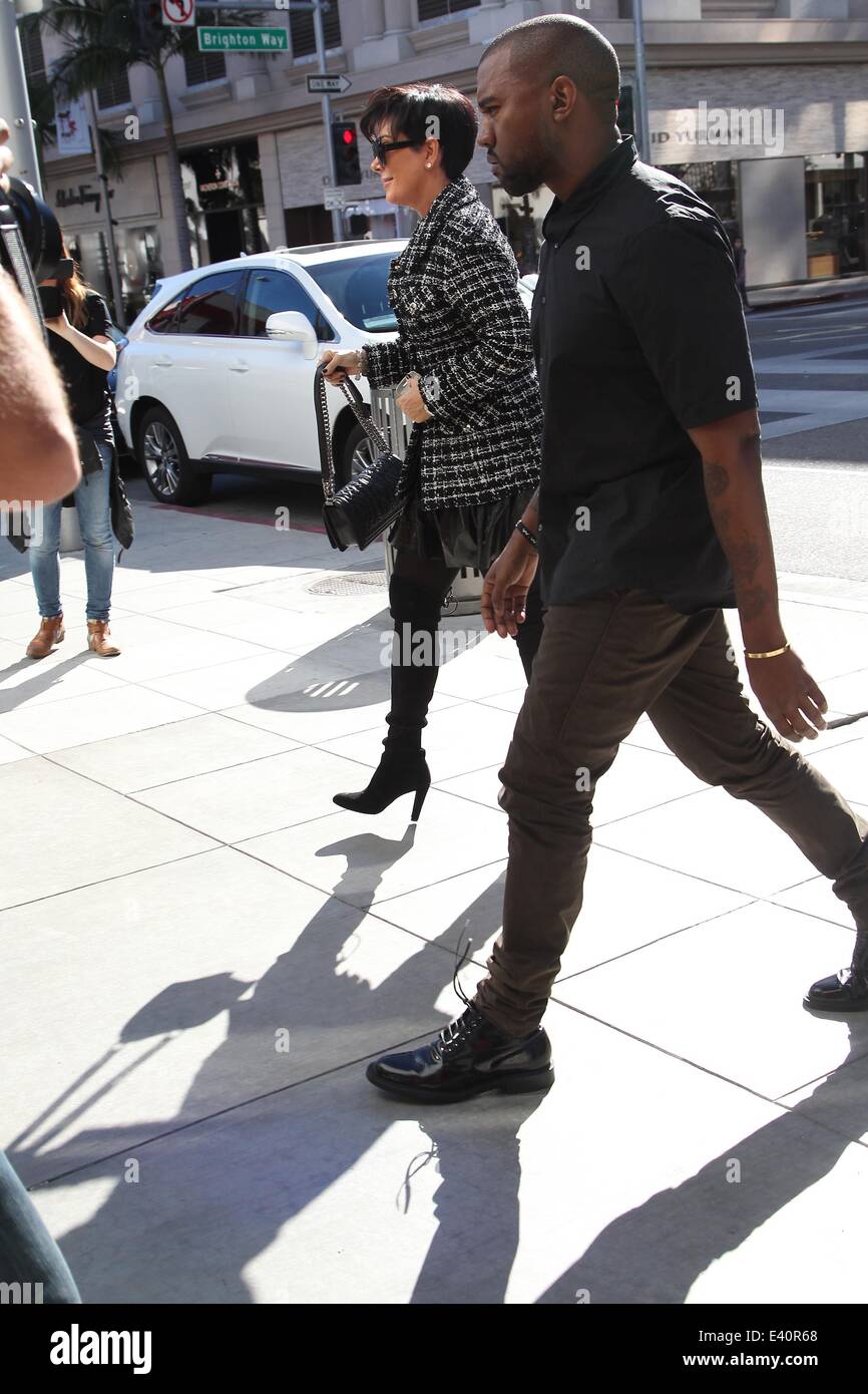 Kris Jenner at Hermes Shopping 12/12/2015 • CelebMafia