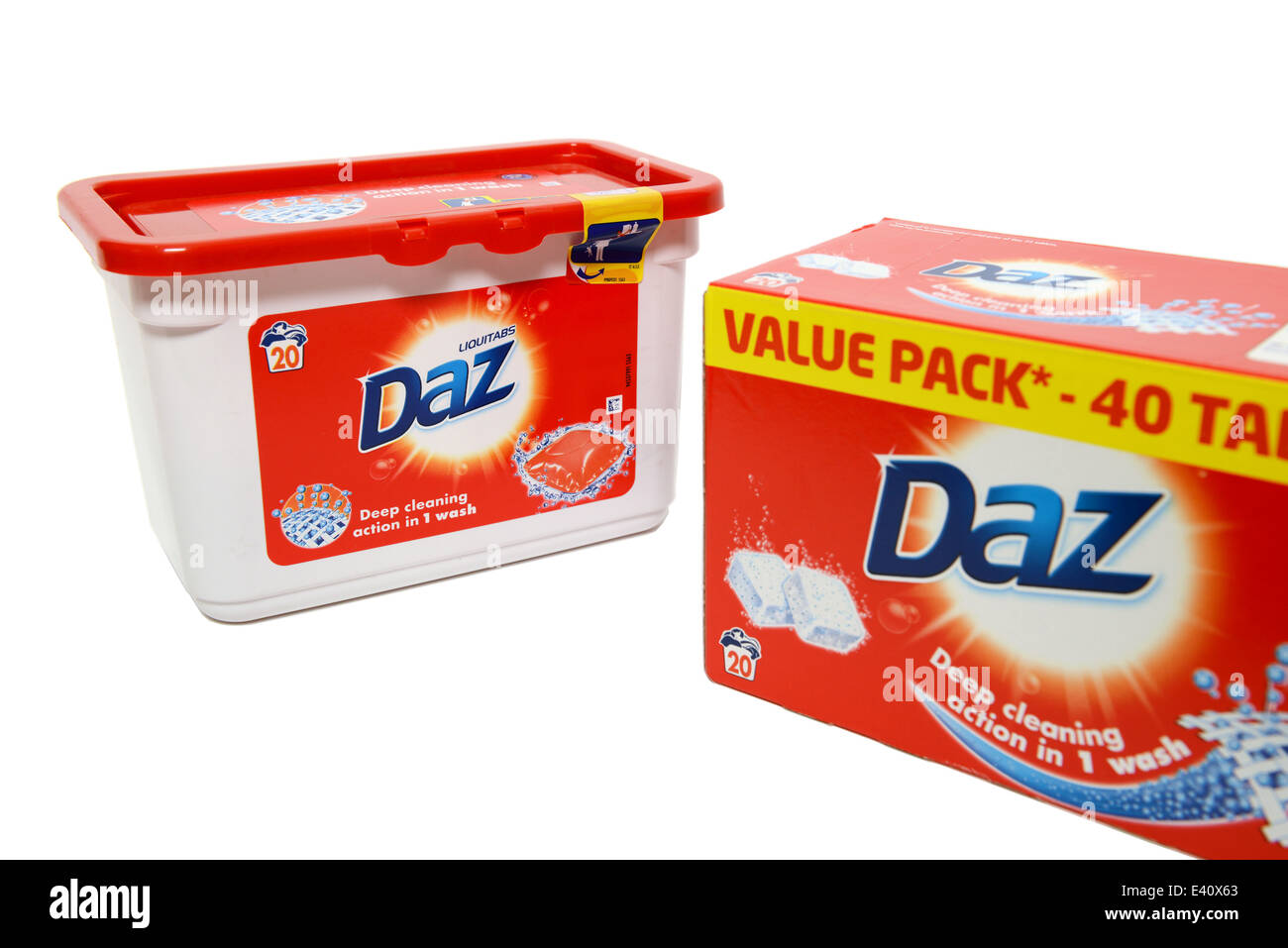 Daz Laundry Detergent Stock Photo Alamy