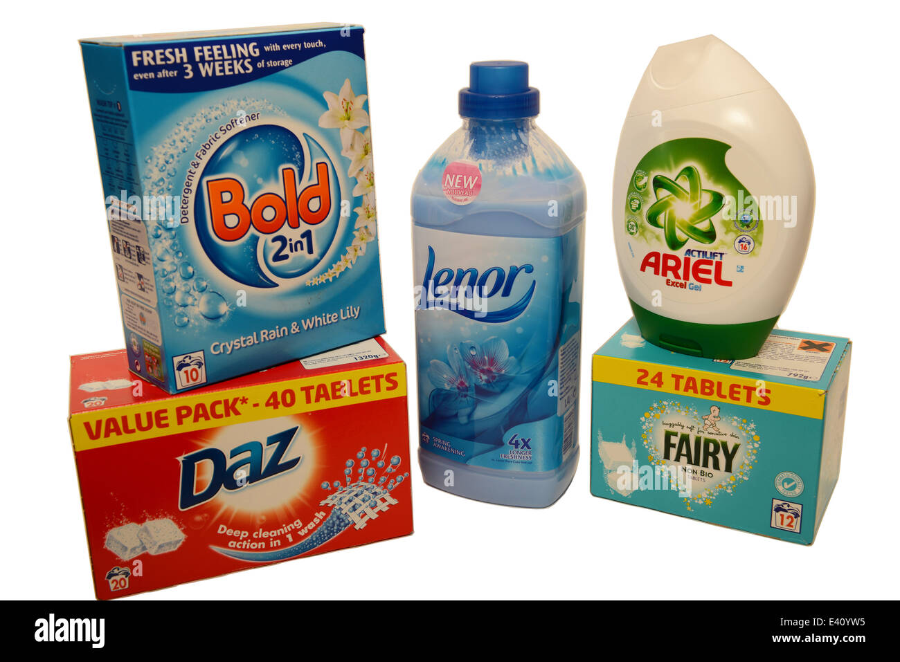 Proctor & Gamble products Stock Photo