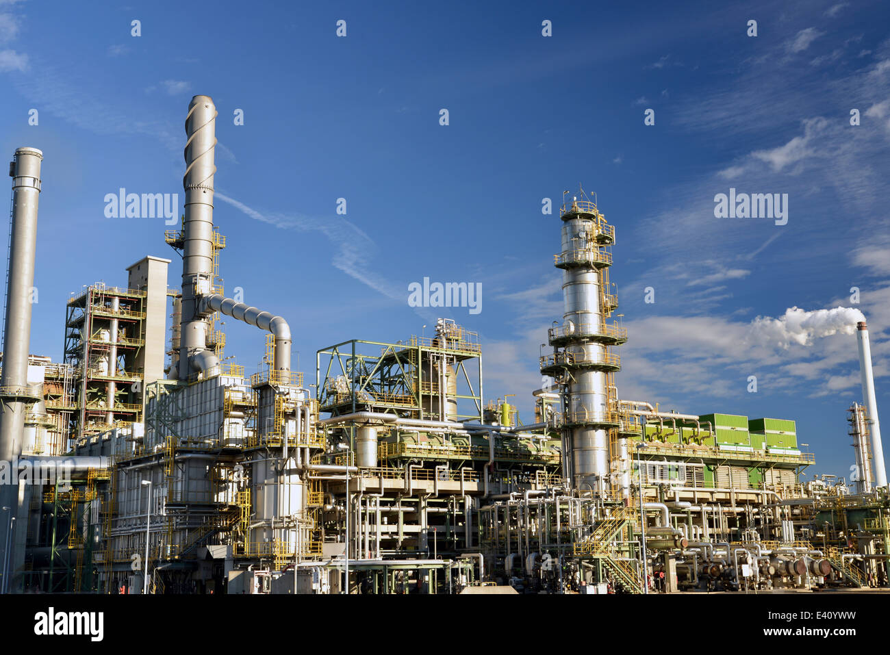 Germany, chemical industry, petroleum refinery Stock Photo Alamy