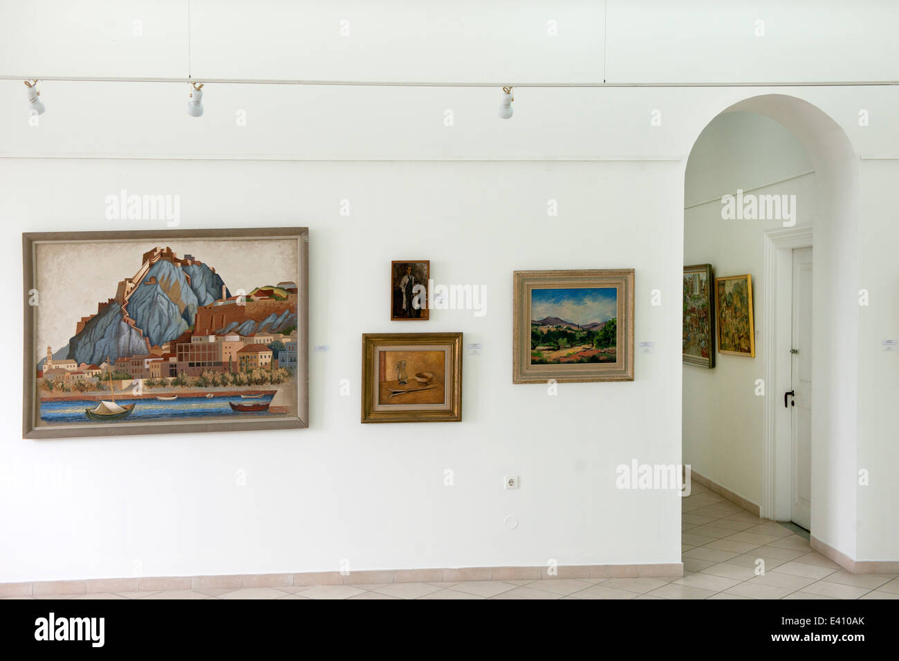 Griechenland, Rhodos-Stadt, Platia Simis, Museum für moderne griechische Kunst Stock Photo