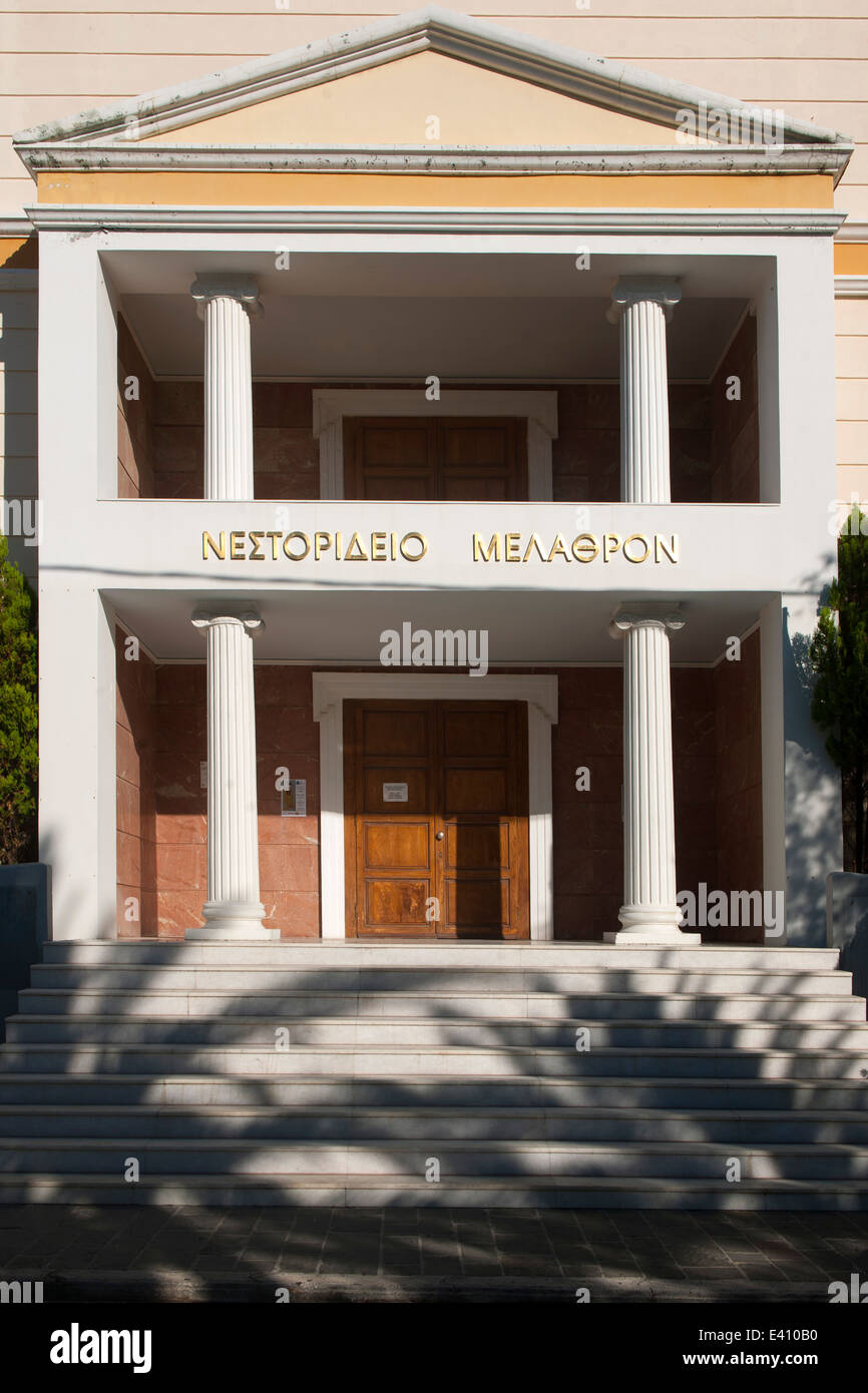 Griechenland, Rhodos-Stadt, Museum für moderne griechische Kunst, Nestoridio Melathron an der Platia Charitou Stock Photo