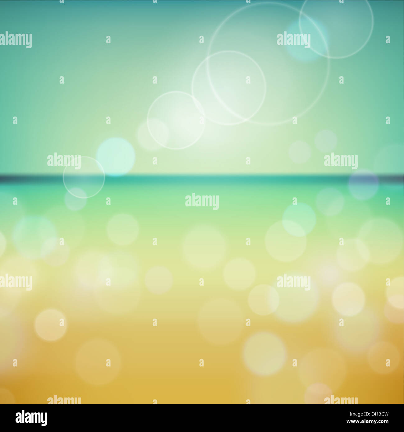 Beach Gradient Raster Summer tropical beach bokeh background. Raster version Stock Photo - Alamy