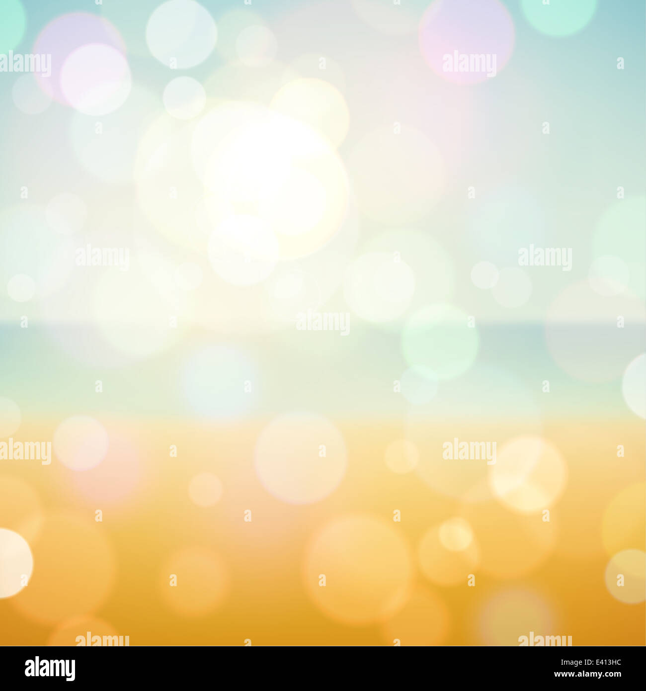 Beach Gradient Raster Summer tropical beach bokeh background. Raster version Stock Photo - Alamy