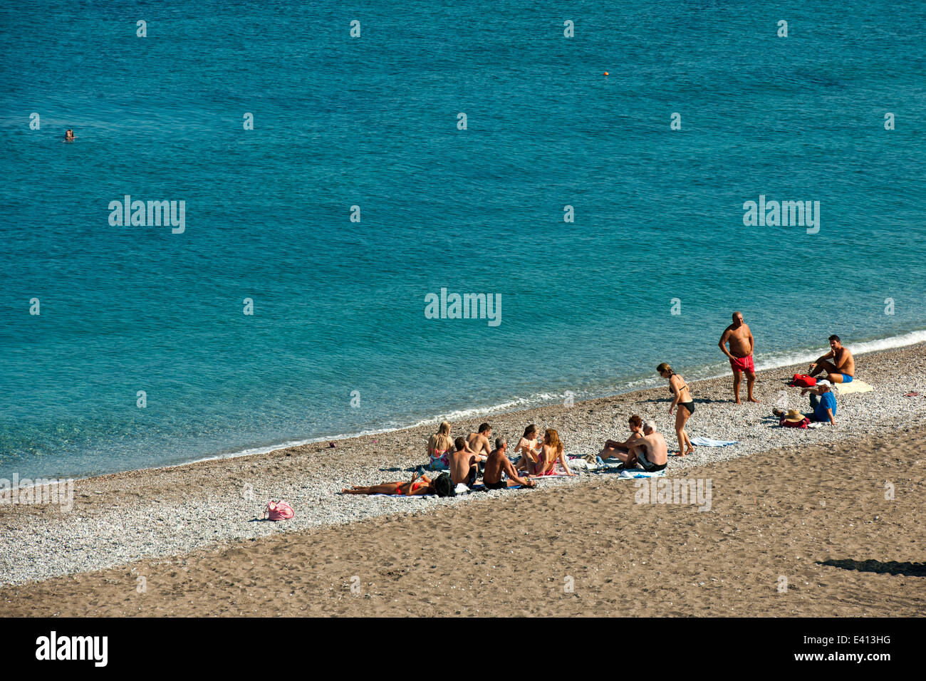 Elli beach rhodes hi-res stock photography and images - Alamy