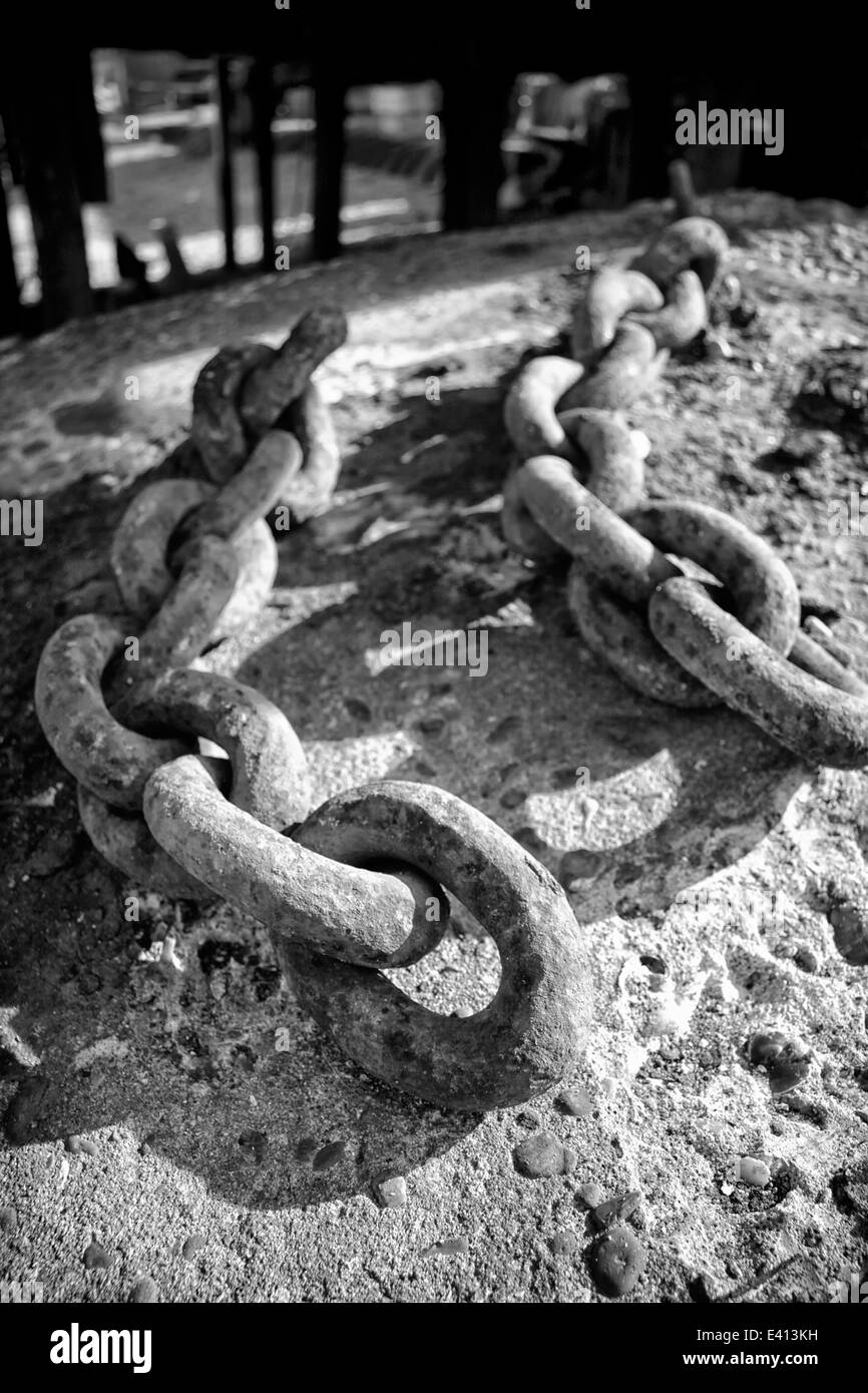 Breaks the chains Black and White Stock Photos & Images Alamy