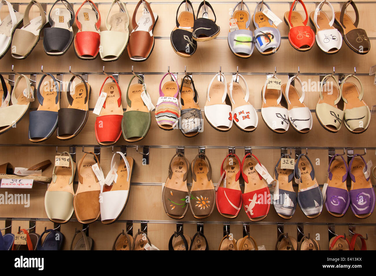 Menorquinas typical shoes hi-res stock photography and images - Alamy