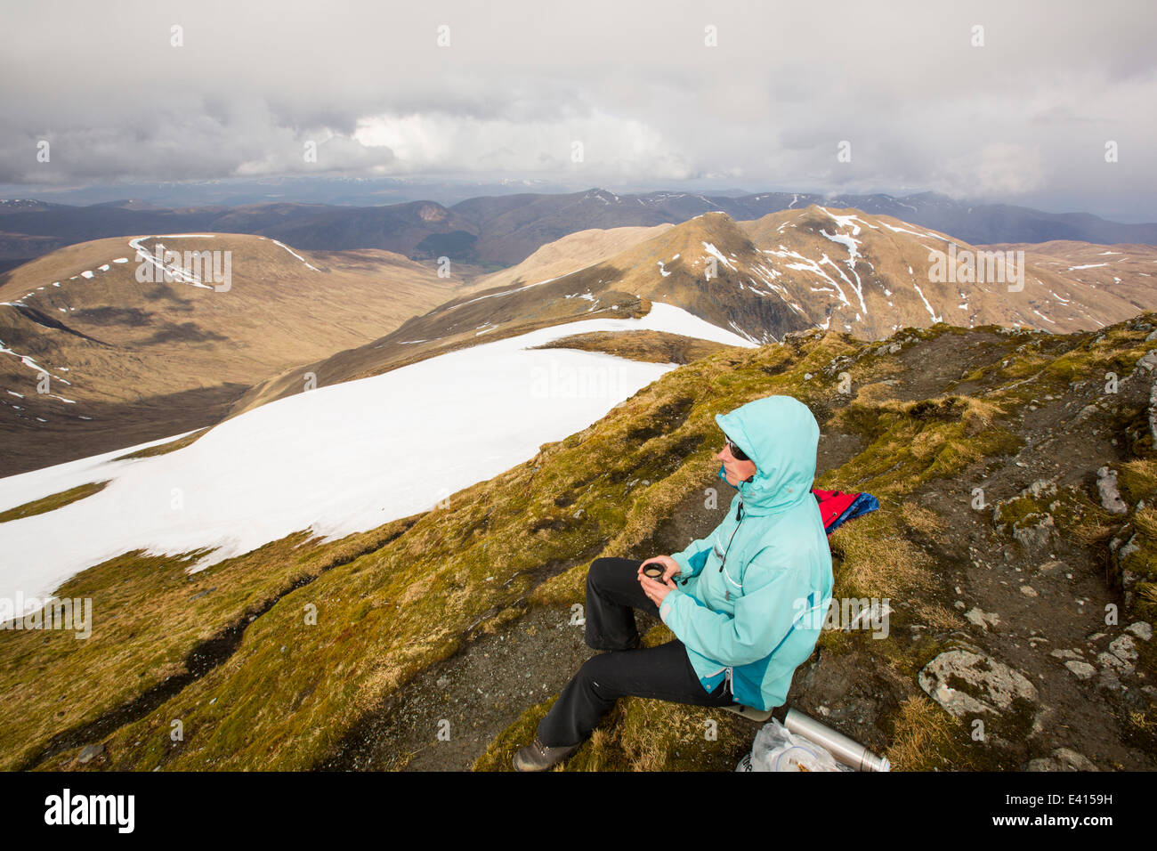 Hill walker hires stock photography and images Alamy
