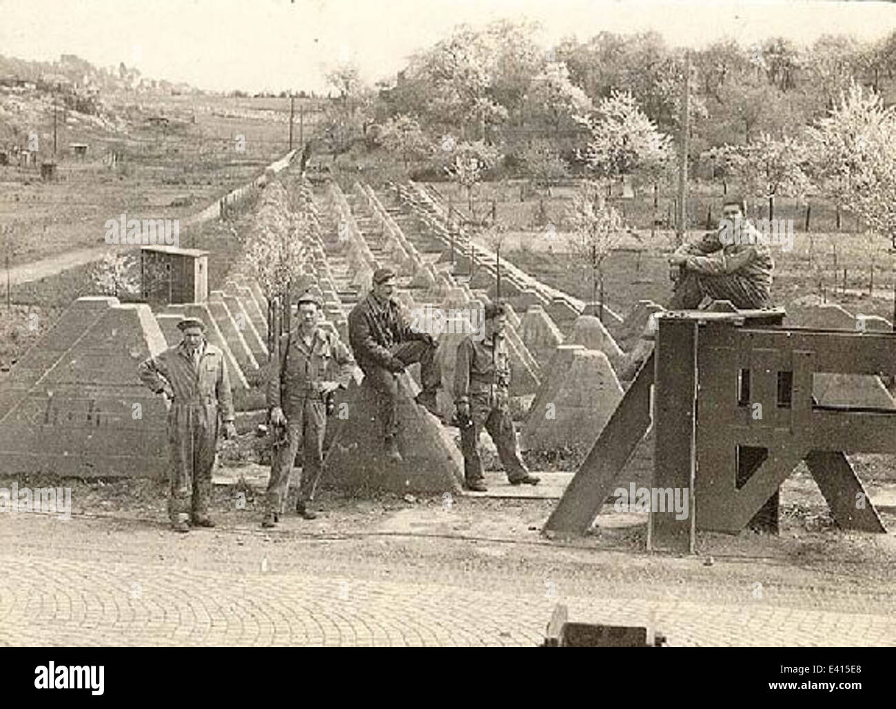 ENTERING GERMANY 01 Stock Photo Alamy