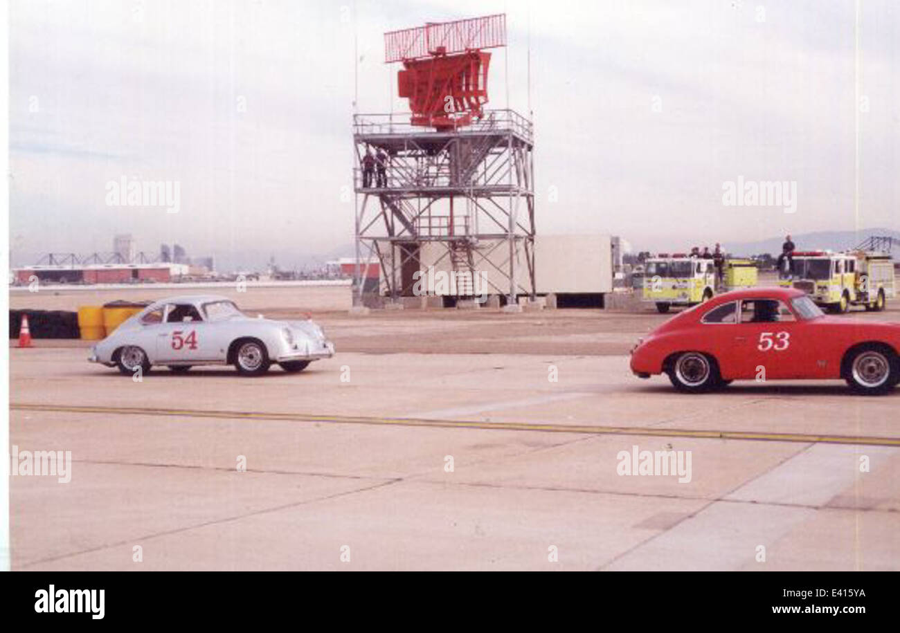 A dynamic photograph from a sports car race in Northern Ireland ...