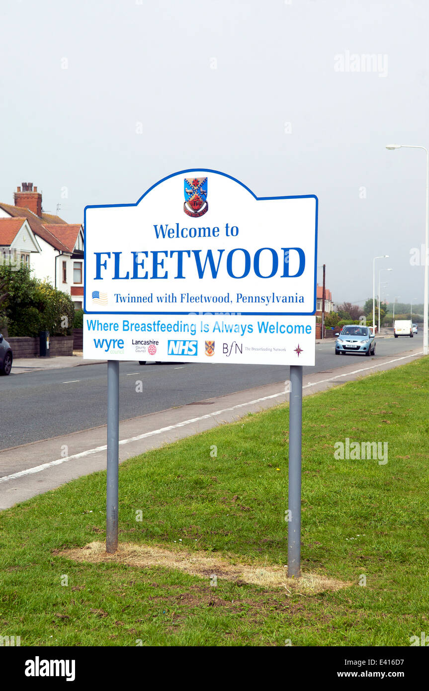 Fleetwood where breastfeeding is always Stock Photo Alamy